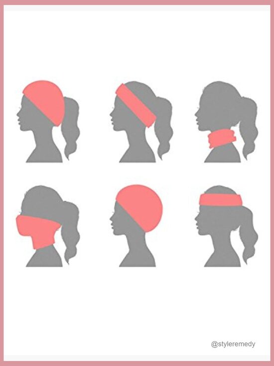Women\'s Cotton Slouchy Beanie with Scarf Open Top Ponytail Hat Chemo Headwear